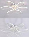Lampa sufitowa LED plafon kwiat 6 obręczy 60 cm 56 W RegMag 4