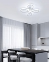 Lampa sufitowa LED plafon kwiat 4 obręcze 32 W RegMag z pilotem 10