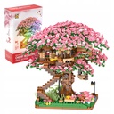 Klocki konstrukcyjne drzewko sakura z domkiem 2007 el. RegMag – outlet
