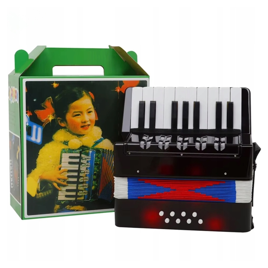 [OUTLET_5906893901309] Akordeon dla dzieci RegMag 8 basów, 17 klawiszy – powystawowy – outlet