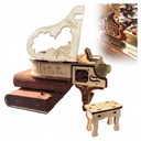 Drewniane puzzle 3D fortepian Bluetooth RegMag 233 el.
