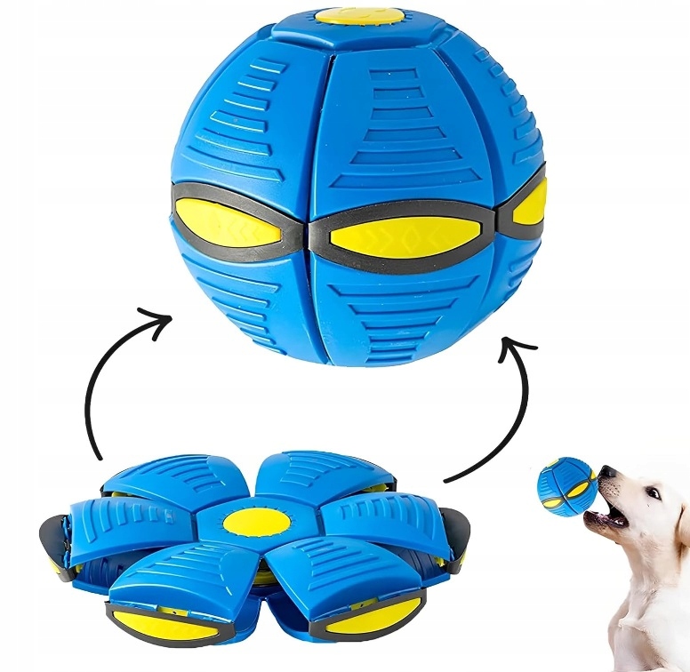 [5903899645725] Dyskopiłka RegMag FD-06 – frisbee zmieniające się w piłkę, 2w1