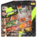 Zestaw 4 mini fingerboardów i 2 desek RegMag FB-02-A
