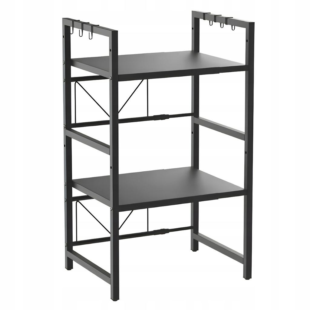 [5906893919618] Regulowany stojak na mikrofalówkę 40–60 cm, 3 poziomy, RegMag OR-10