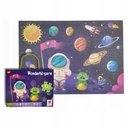 Puzzle dla dzieci Kosmos 100 elementów RegMag w pudełku z uchwytem