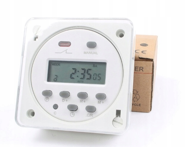 [5903899641055] Programator czasowy RegMag CN101A 230V AC, 16A