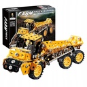 Metalowy model do składania wóz farmerski RegMag ZS-05 – 221 elementów