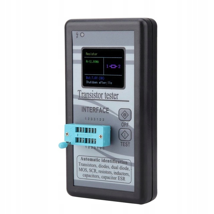 [5903899641024] Wielofunkcyjny tester elementów RLC i SMD RegMag