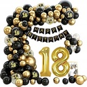 Girlanda balonowa PARTYLOON na 18. urodziny, 88 el.