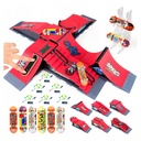 Zestaw fingerboard RegMag – 6 deskorolek i 6 łączonych ramp