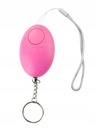 Alarm osobisty 130 dB RegMag DZ-01 różowy brelok