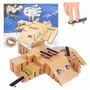 Zestaw fingerboard RegMag FB-04 – skatepark i 4 deski
