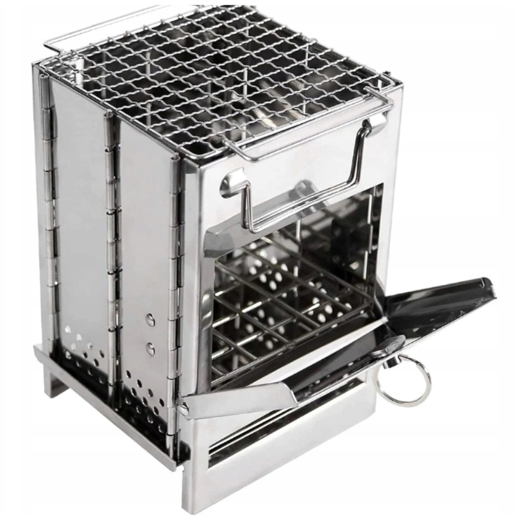 [5903899643943] Składany piecyk turystyczny RegMag PS-02 z rusztem