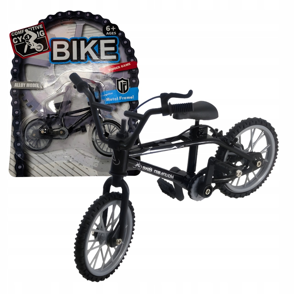 [5906893919038] Mini rower fingerbike BMX/MTB RegMag czarny 6+