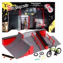 Zestaw skatepark z fingerboardem i BMX RegMag FB-09-A