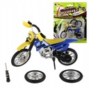 Mini motocykl fingercross RegMag 12 cm z akcesoriami