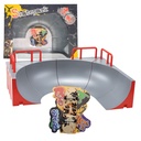 Zestaw fingerboard z rampą bowl i deskorolką RegMag