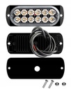 Zestaw 4 lamp ostrzegawczych LED RegMag 12–24V