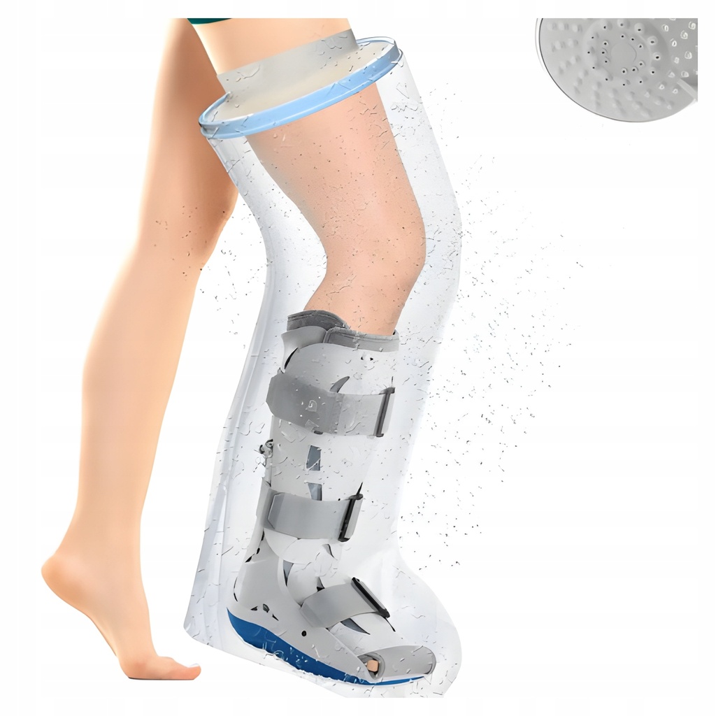 [5906893916860] Wodoodporny ochraniacz na gips i opatrunek RegMag – noga 100 cm