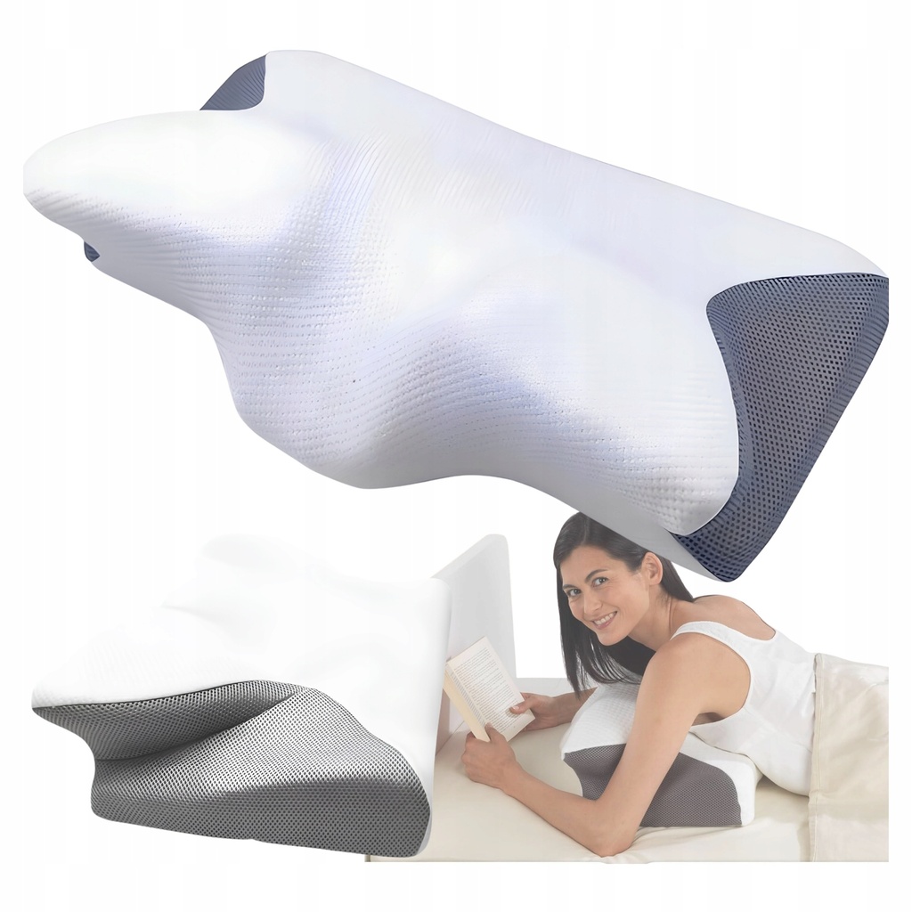[5906893919700] Ergonomiczna poduszka Memory Foam RegMag do spania na boku 48 × 30