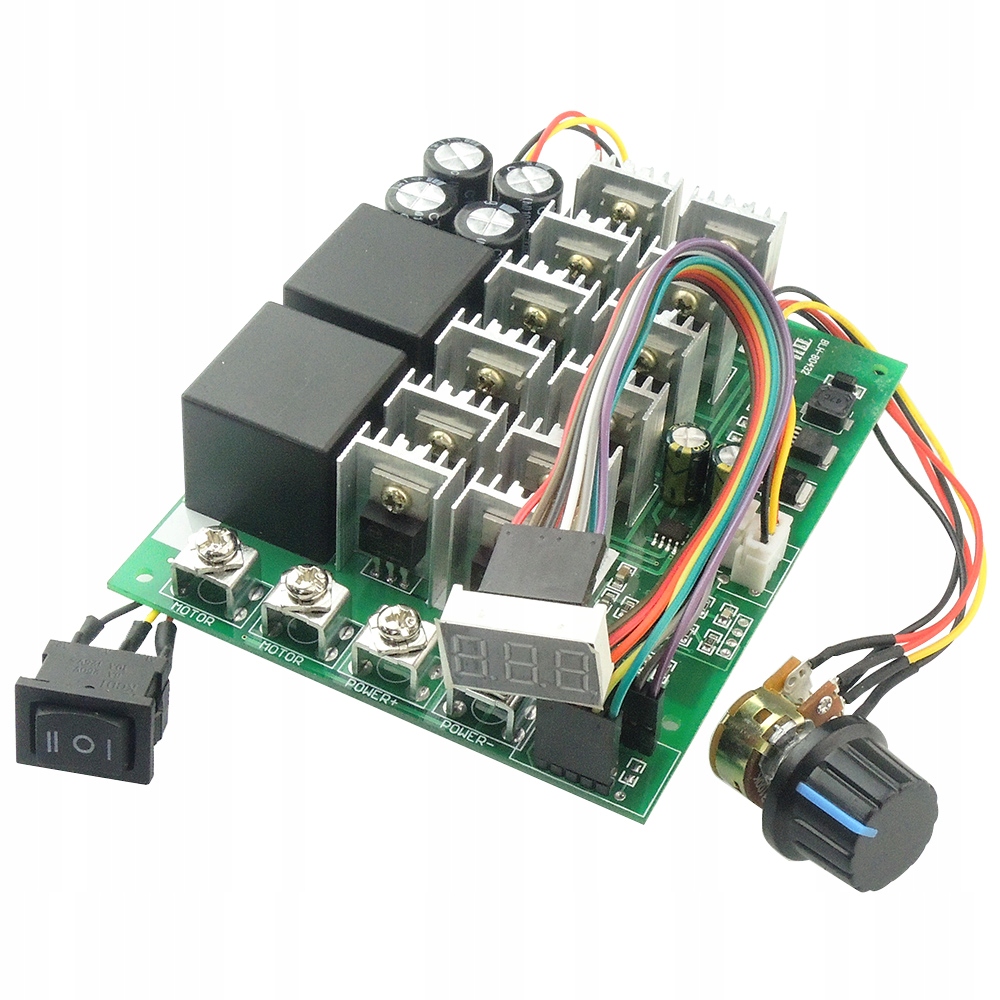 [5903899640652] Regulator obrotów PWM 60 A dwukierunkowy z LED