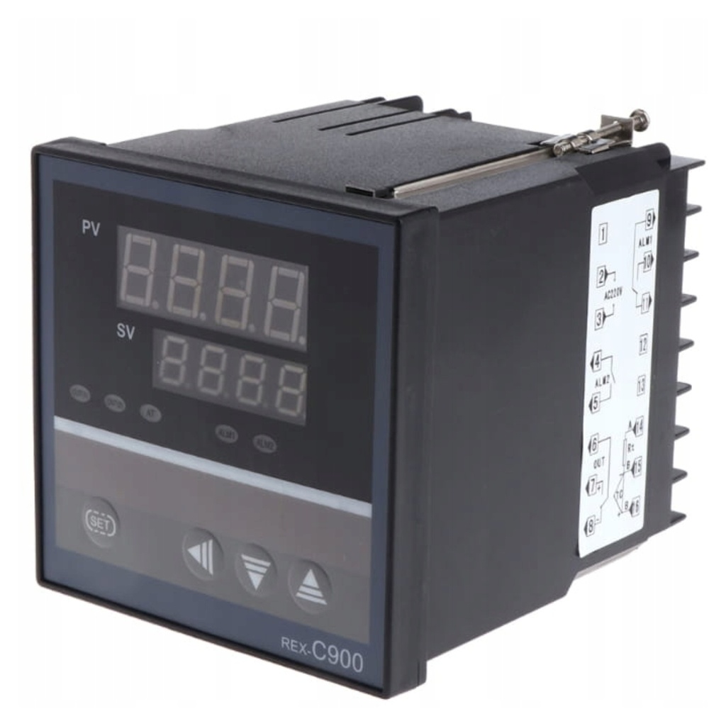 [5903899641727] Regulator temperatury REX-C900 230 V z wyjściem przekaźnikowym RegMag