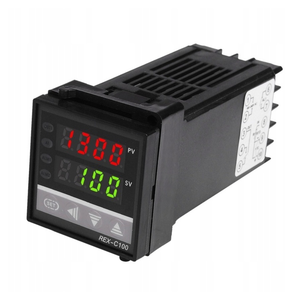 [5903899640508] Regulator temperatury REX-C100 230 V z wyjściem przekaźnikowym RegMag