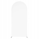 Biały pokrowiec na stelaż 220 × 120 cm RegMag – tło do dekoracji