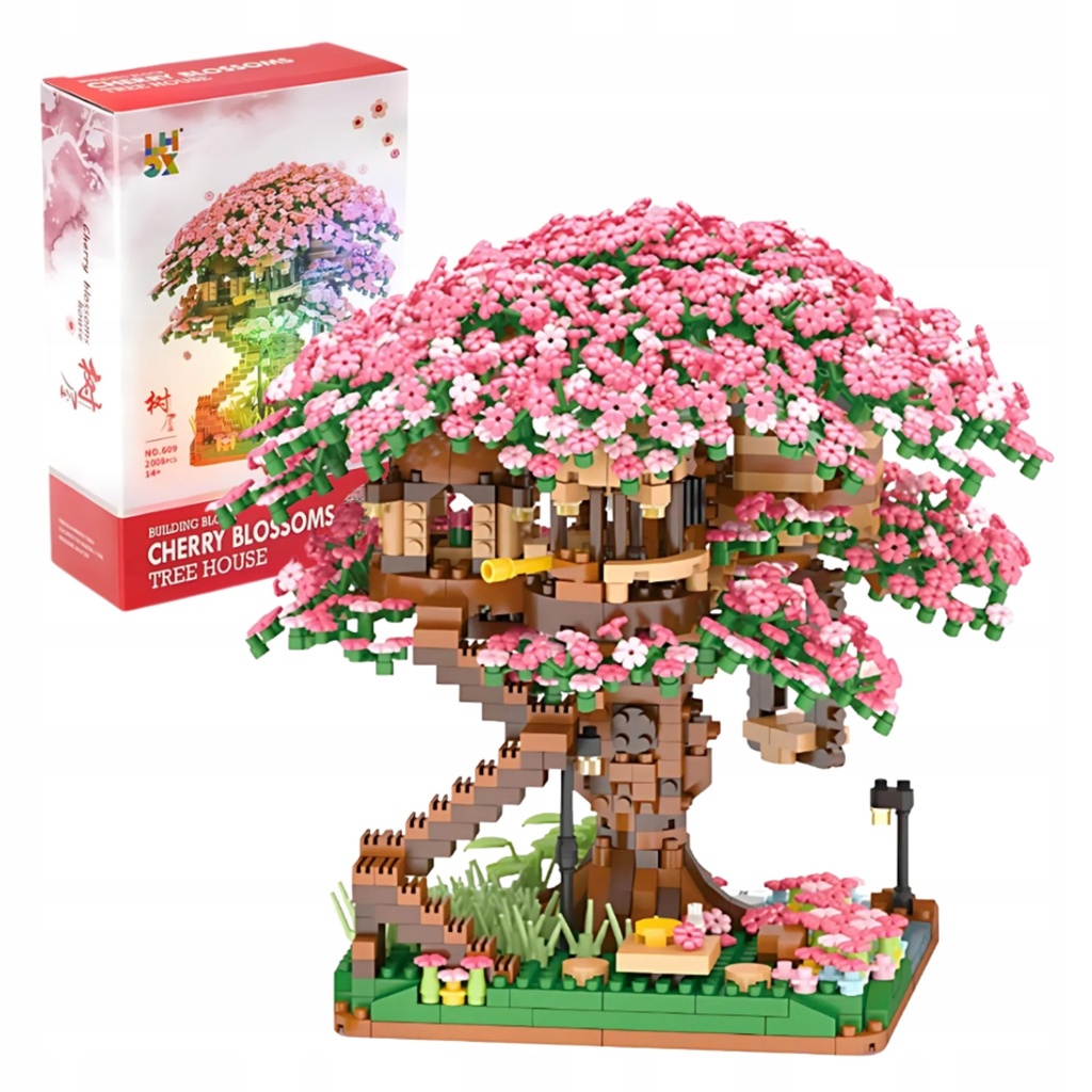 [5906893914828] Klocki konstrukcyjne drzewko Sakura 2007 el. RegMag