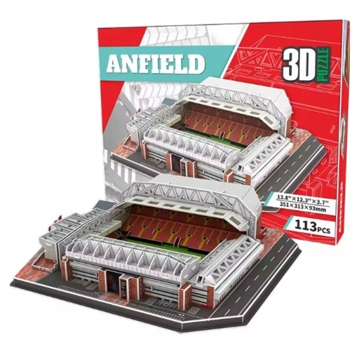 Puzzle 3D stadion Anfield FC Liverpool 113 elementów RegMag