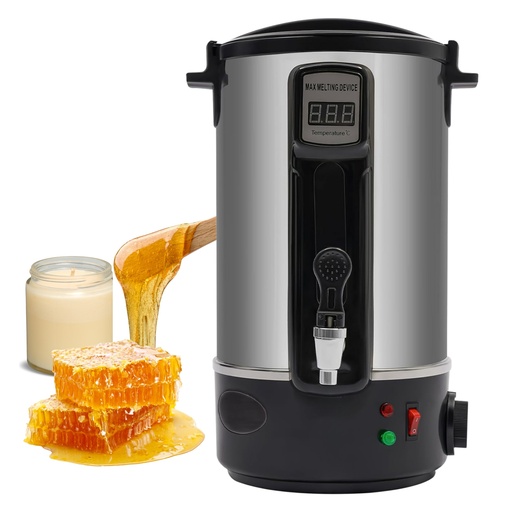 Podgrzewacz do topienia wosku 8 l RegMag – regulacja 30–110°C z kranem