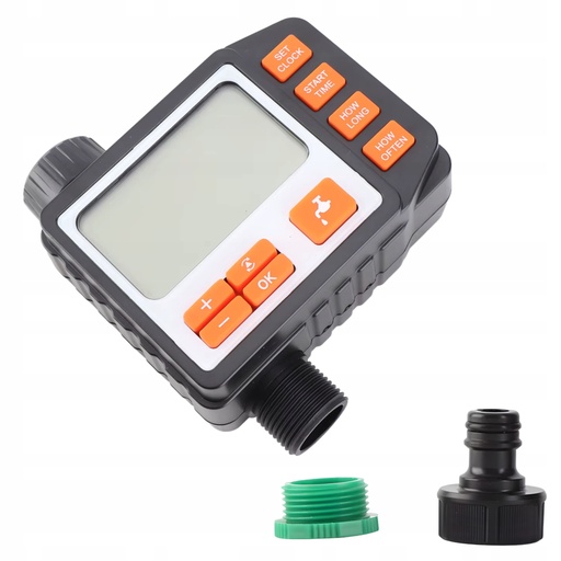 Elektroniczny sterownik nawadniania z wyświetlaczem LCD RegMag