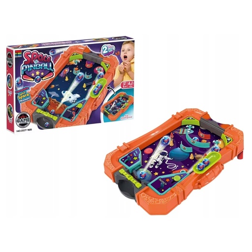 Mini pinball 2w1 – przenośna gra zręcznościowa RegMag MZ-04