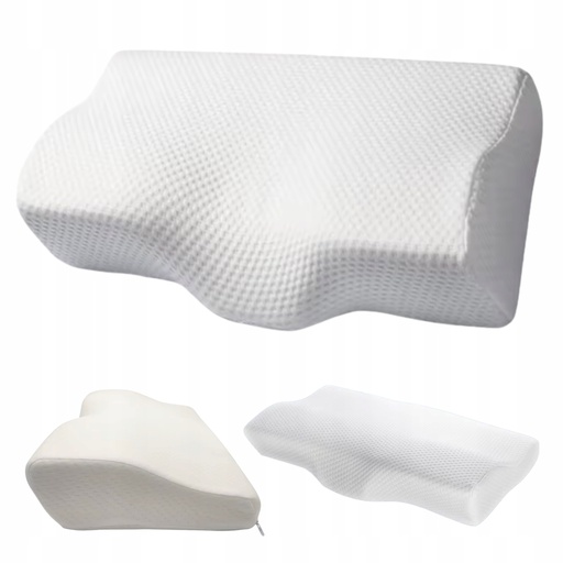 Profilowana poduszka do spania Memory Foam RegMag – 49 × 30 × 10 cm