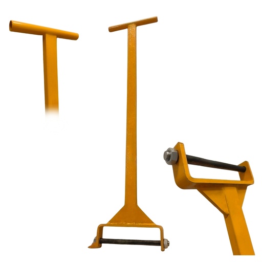 Uchwyt do rolek transportowych RegMag – stalowy dyszel 94 cm